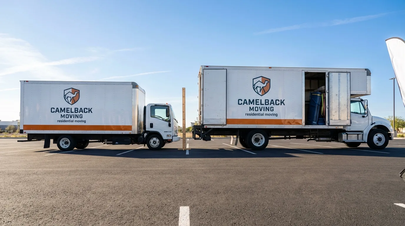 Moving truck size capacity guide in Sun City Center